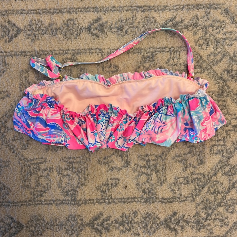 Lilly Pulitzer Ruffled Bikini Top - Picture 2 of 3